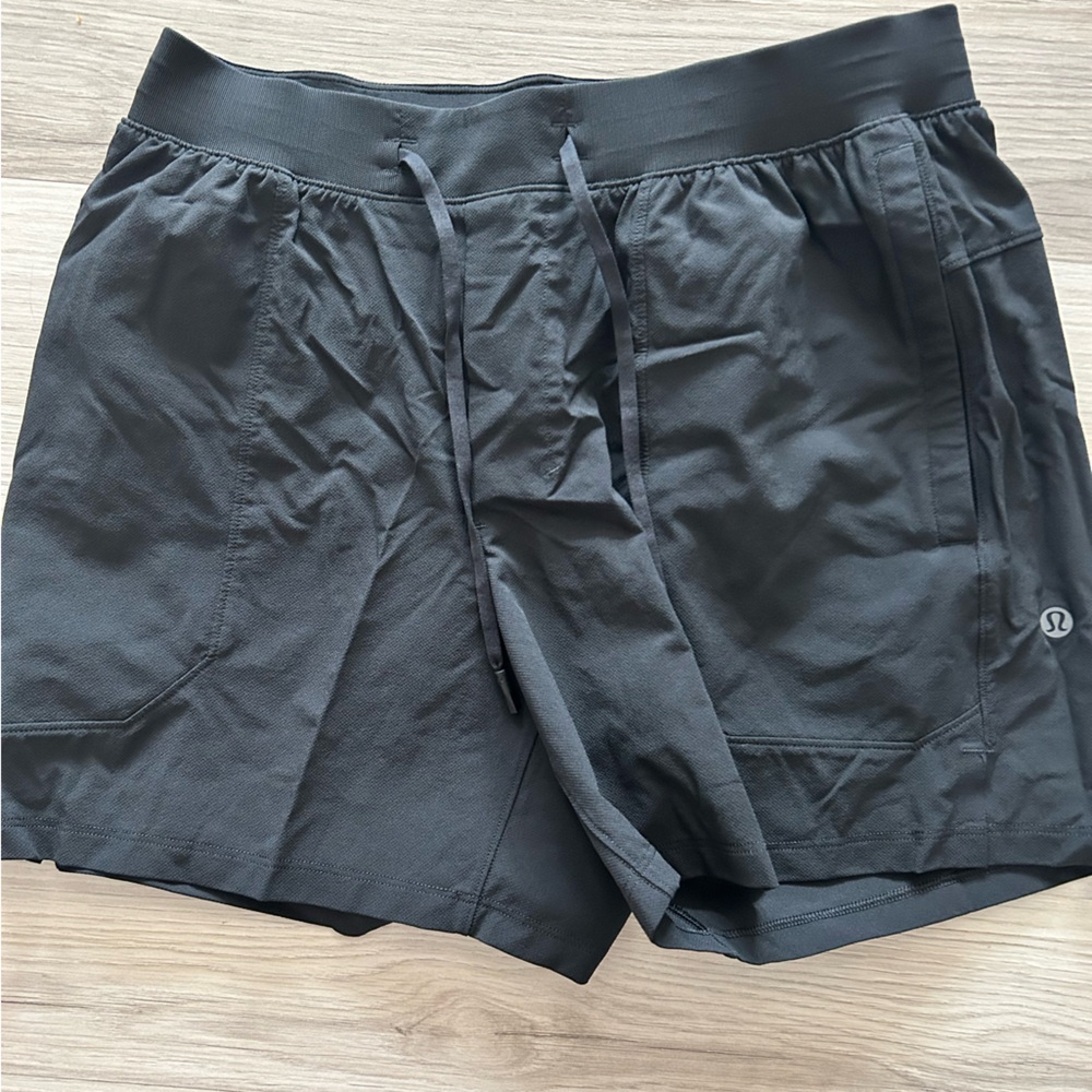 Lululemon Men’s Black License to Train Shorts